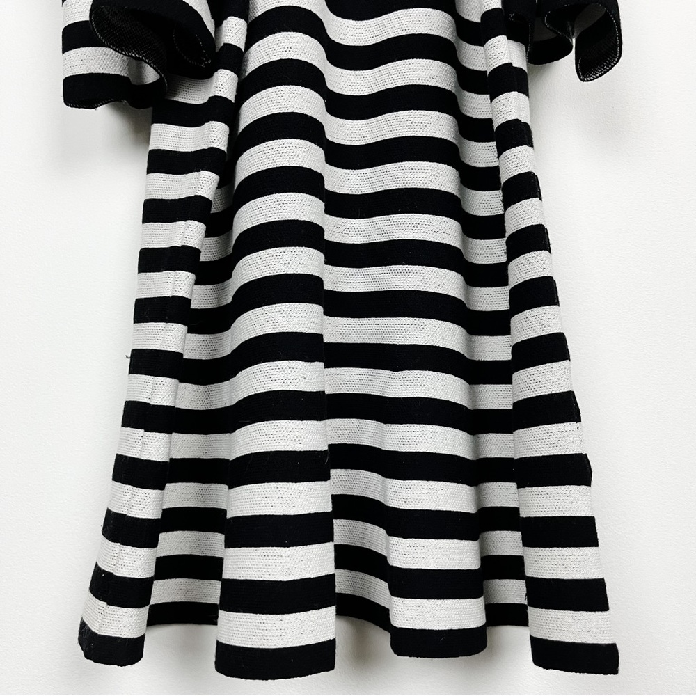 Ann Taylor Women’s Striped Cold Shoulder Peplum Top Small - Picture 9 of 12